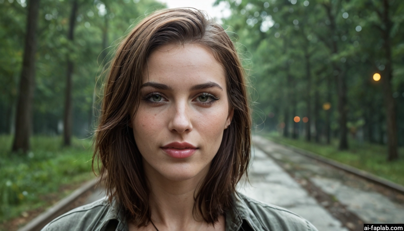 1girl, solo, green eyes, looking at viewer, freckles, realistic