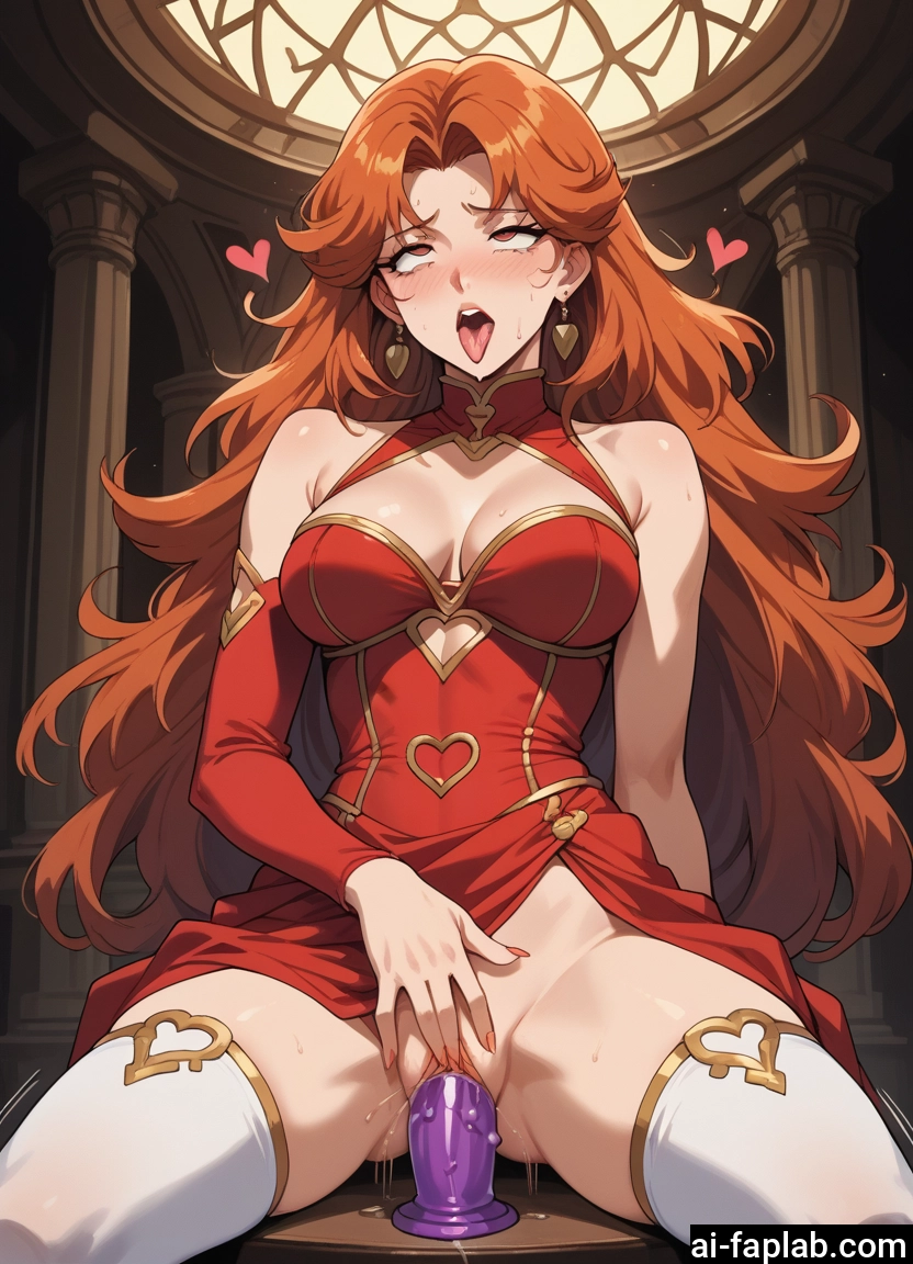 1girl, solo, breasts, long hair, thighhighs, jewelry