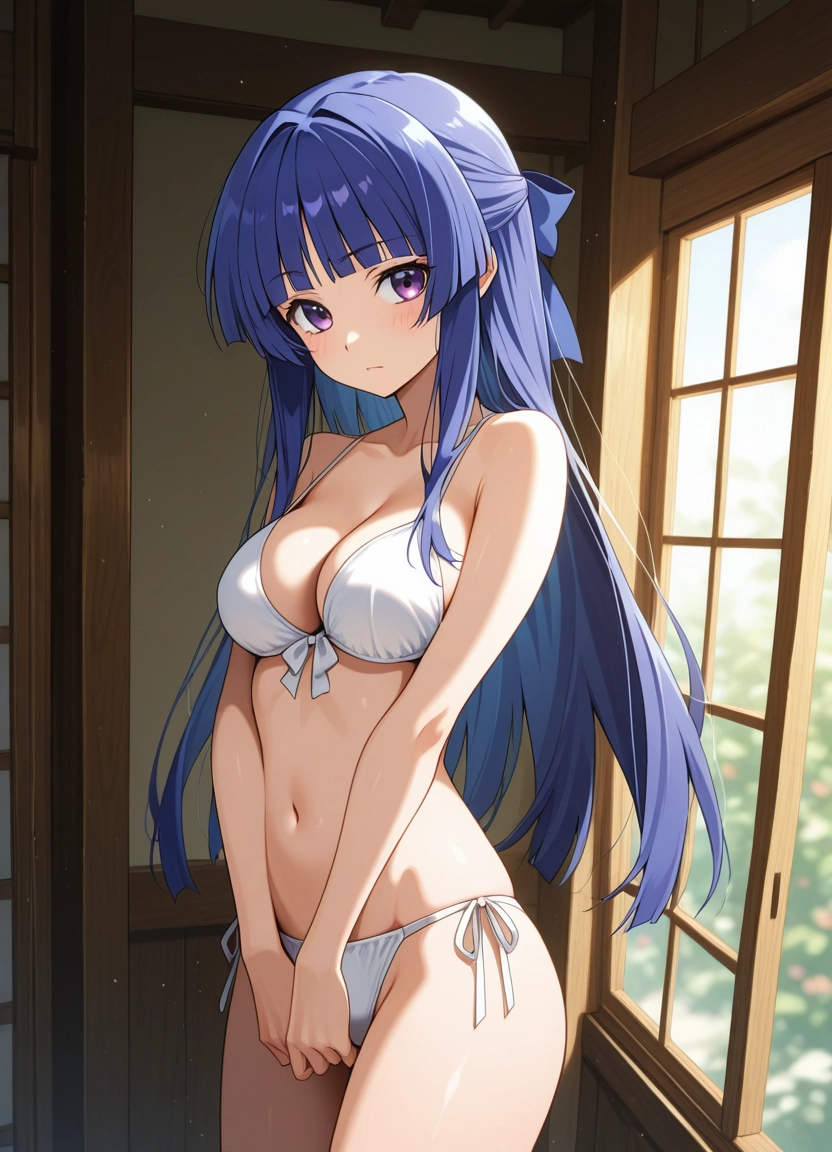 1girl, breasts, solo, long hair, swimsuit, bikini · Yamete.gg