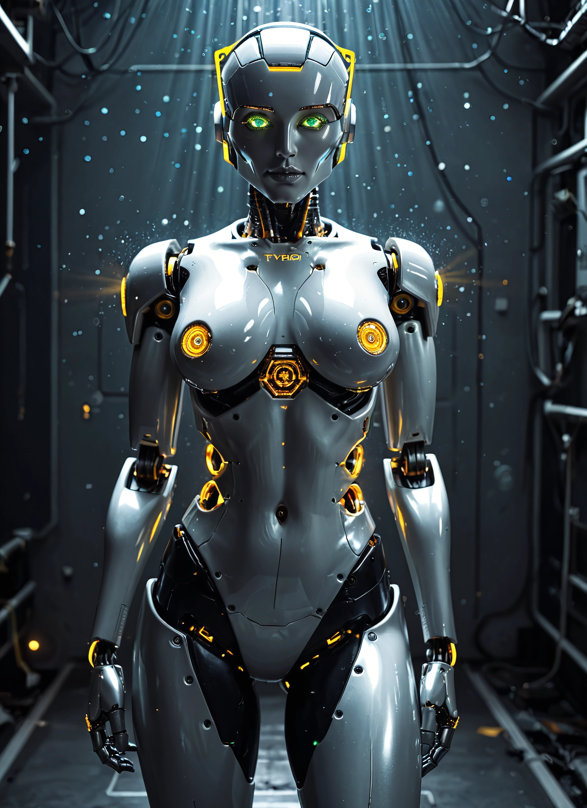 1girl, solo, breasts, robot, robot joints, humanoid robot · Yamete.gg