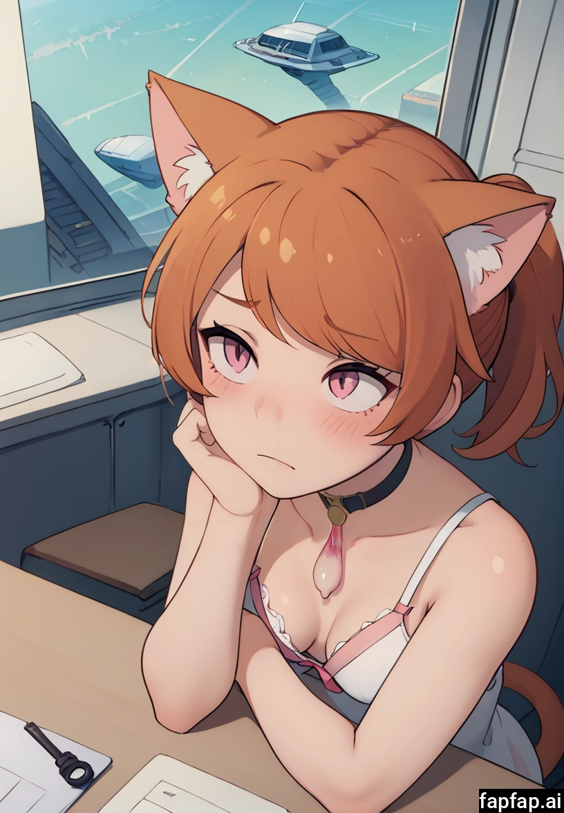 1girl, breasts, animal ears, condom, solo, cat ears · Yamete.gg
