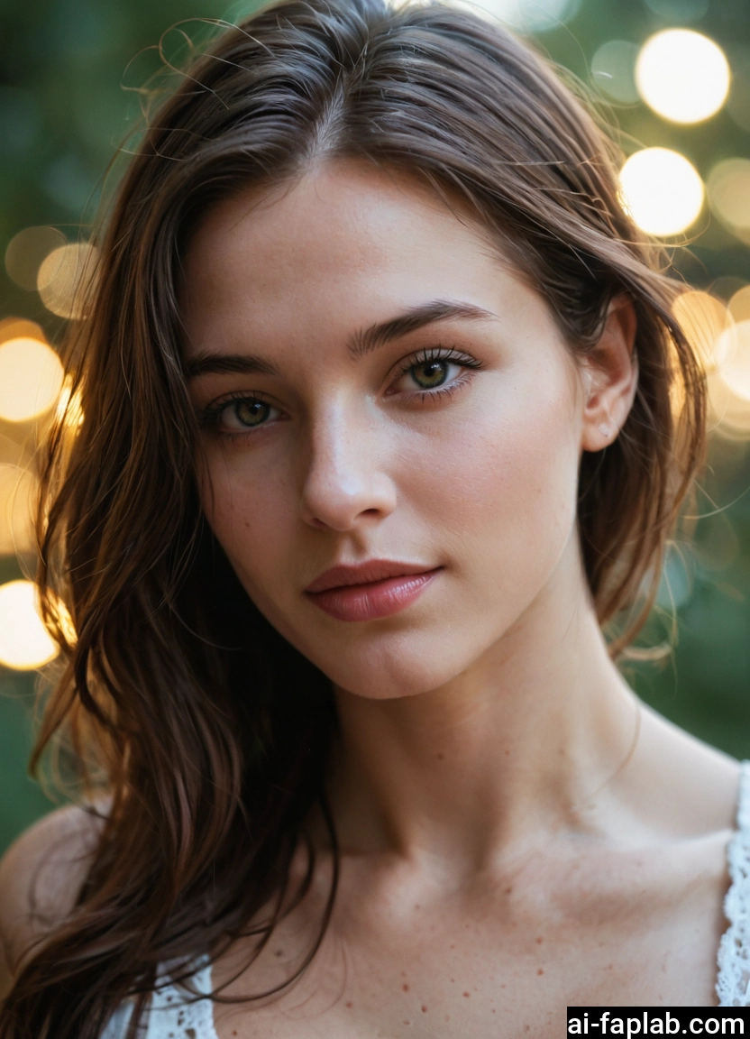 1girl, solo, long hair, looking at viewer, realistic, brown hair