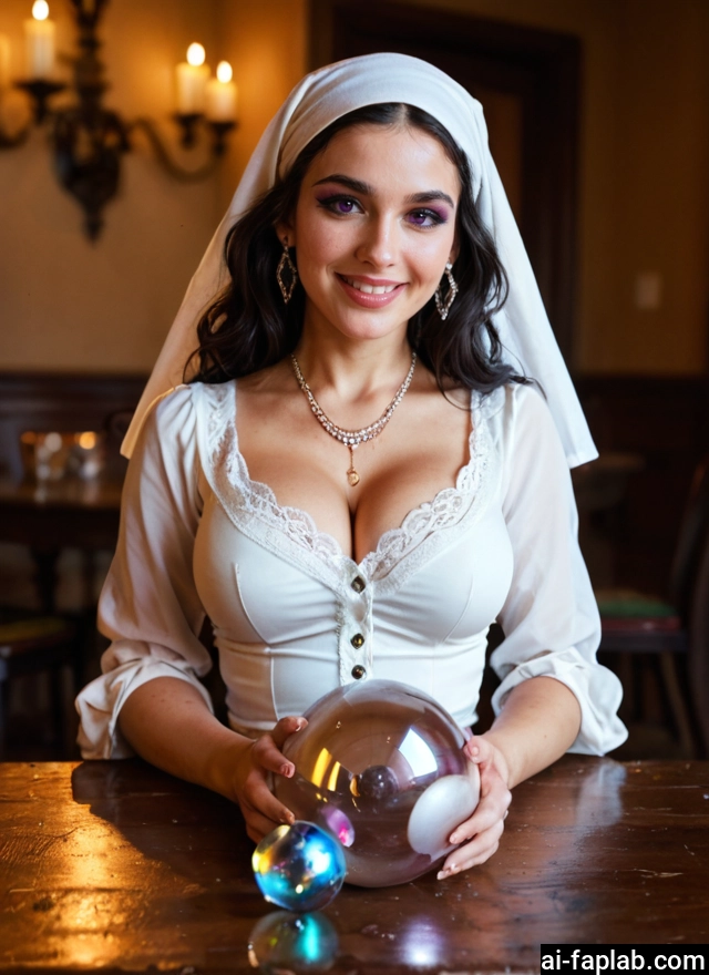 1girl, breasts, jewelry, solo, cleavage, earrings · Yamete.gg