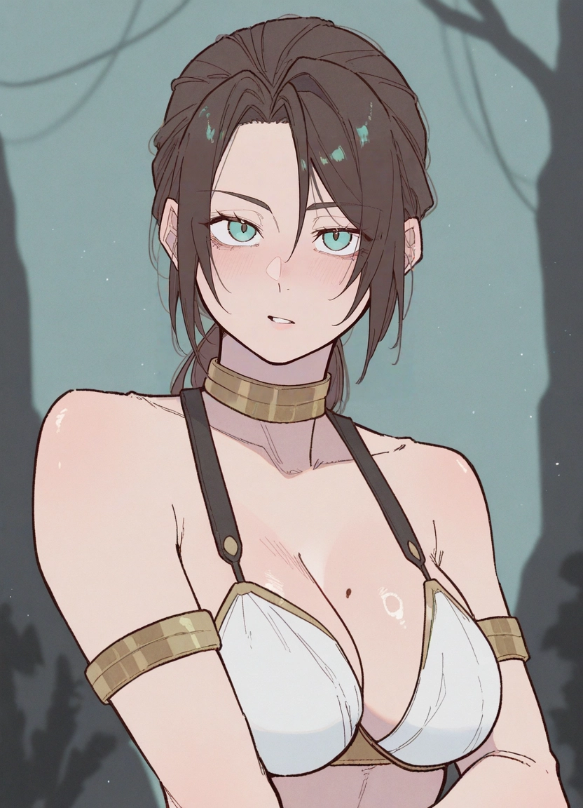 1girl, breasts, mole on breast, mole, solo, cleavage · Yamete.gg