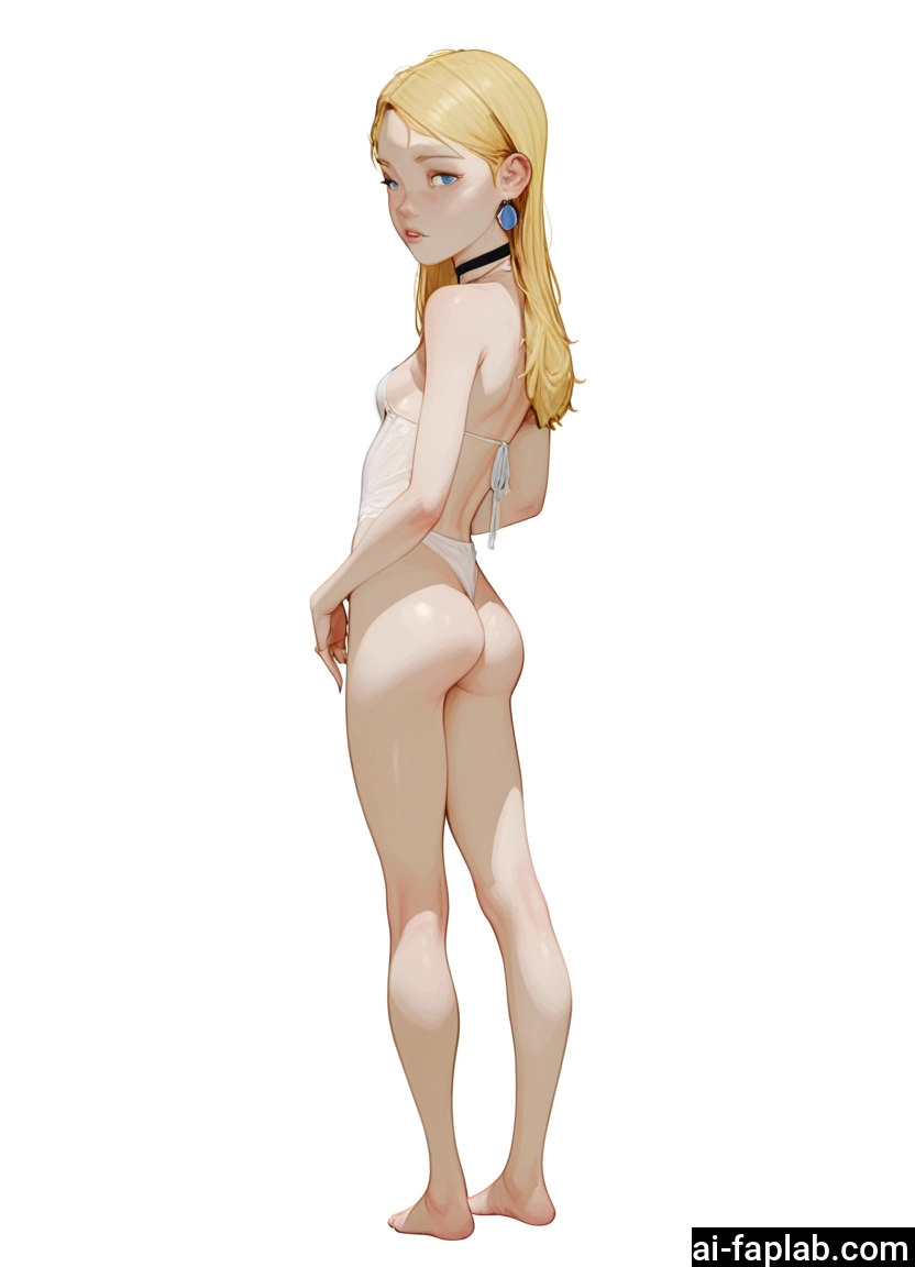 1girl, ass, blonde hair, solo, blue eyes, jewelry · Yamete.gg