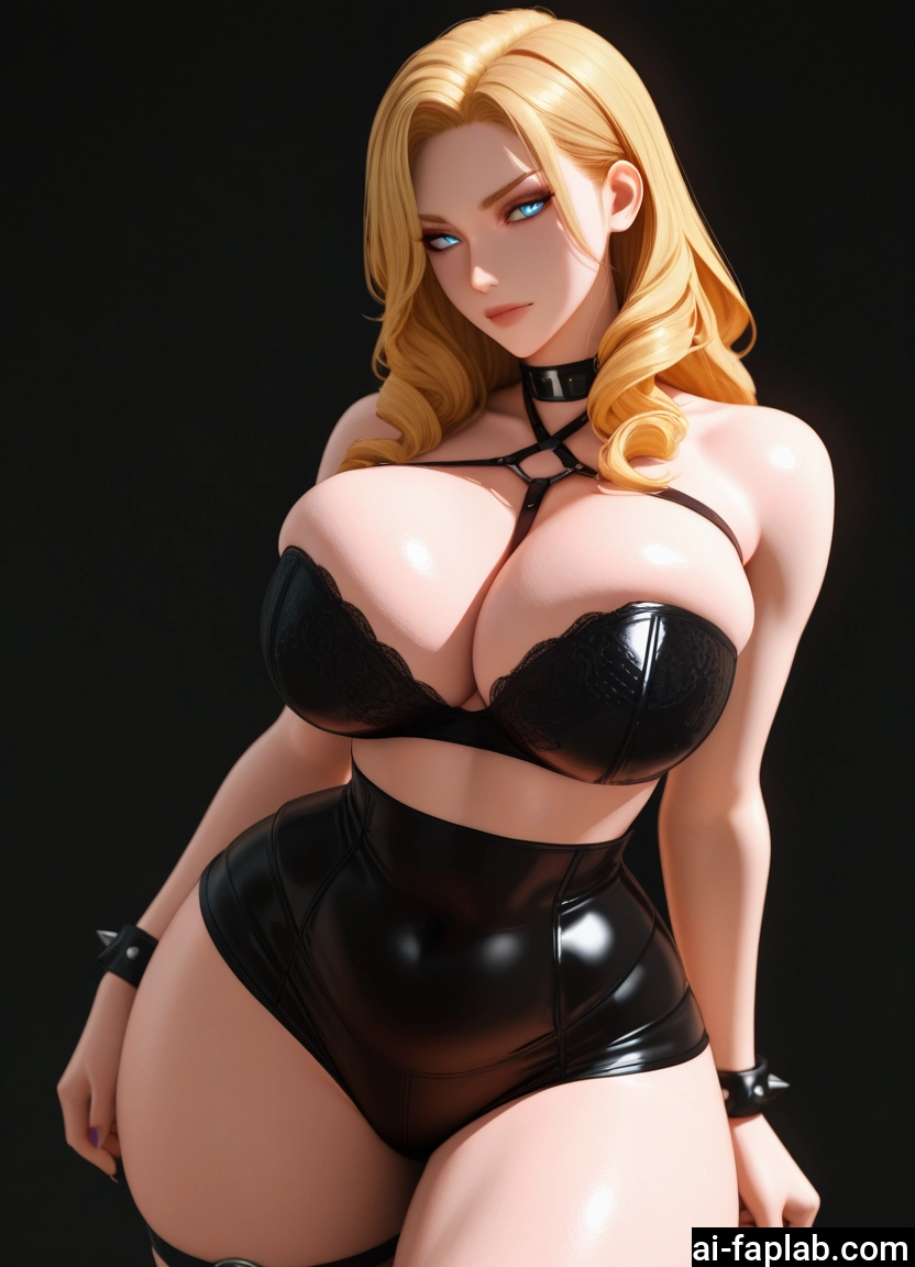1girl, breasts, blonde hair, underwear, blue eyes, bra · Yamete.gg