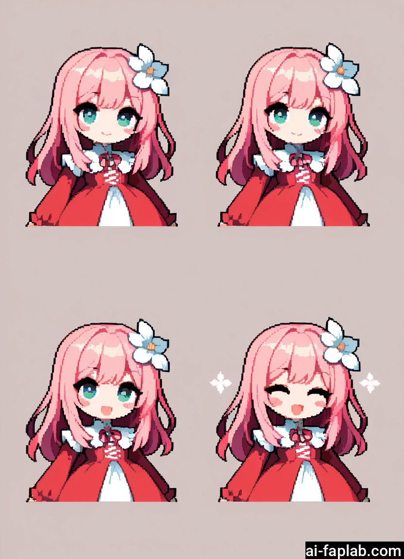 1girl, flower, hair ornament, smile, hair flower, pink hair