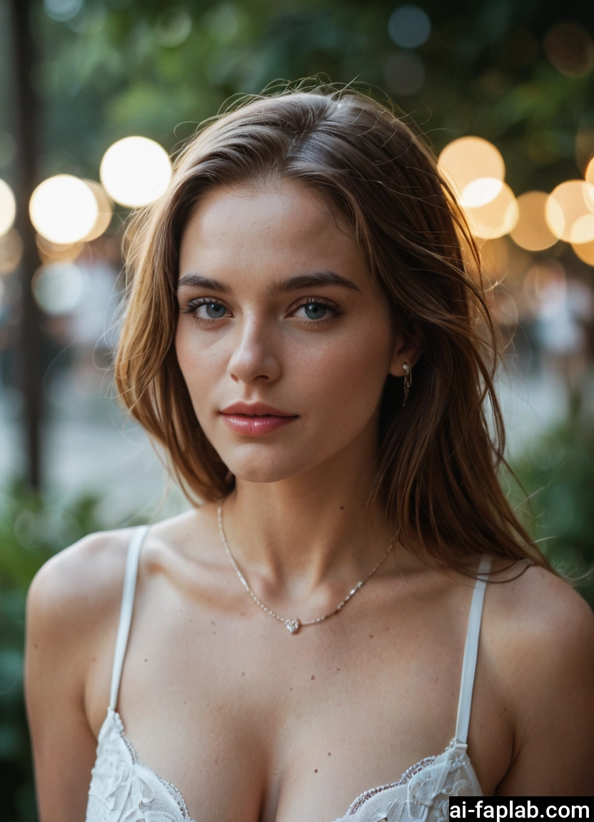 1girl, solo, jewelry, necklace, earrings, breasts · Yamete.gg