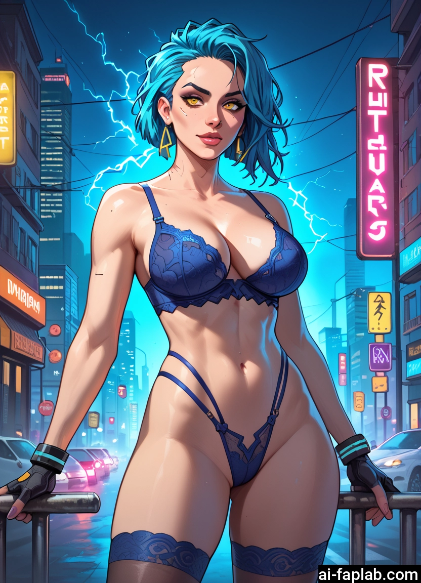 1girl, breasts, underwear, gloves, jewelry, bra · Yamete.gg