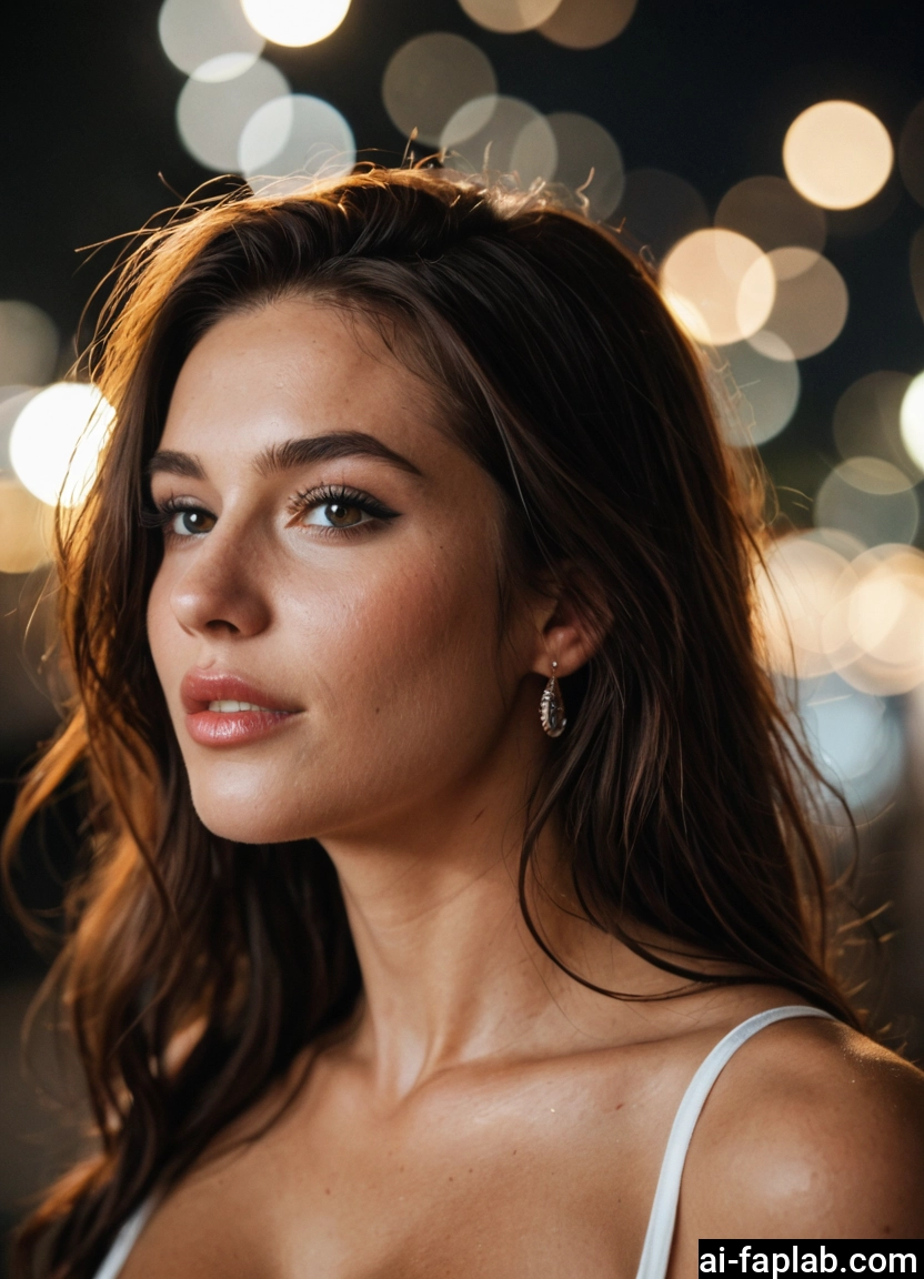 1girl, solo, jewelry, earrings, long hair, brown eyes