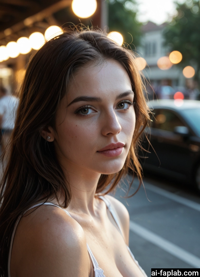 1girl, solo, car, looking at viewer, jewelry, earrings · Yamete.gg