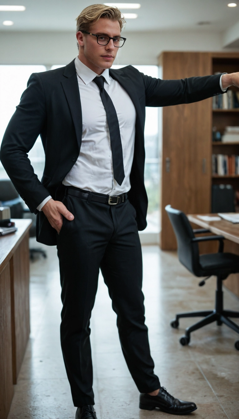 male focus, 1boy, solo, pants, shirt, blurry · Yamete.gg