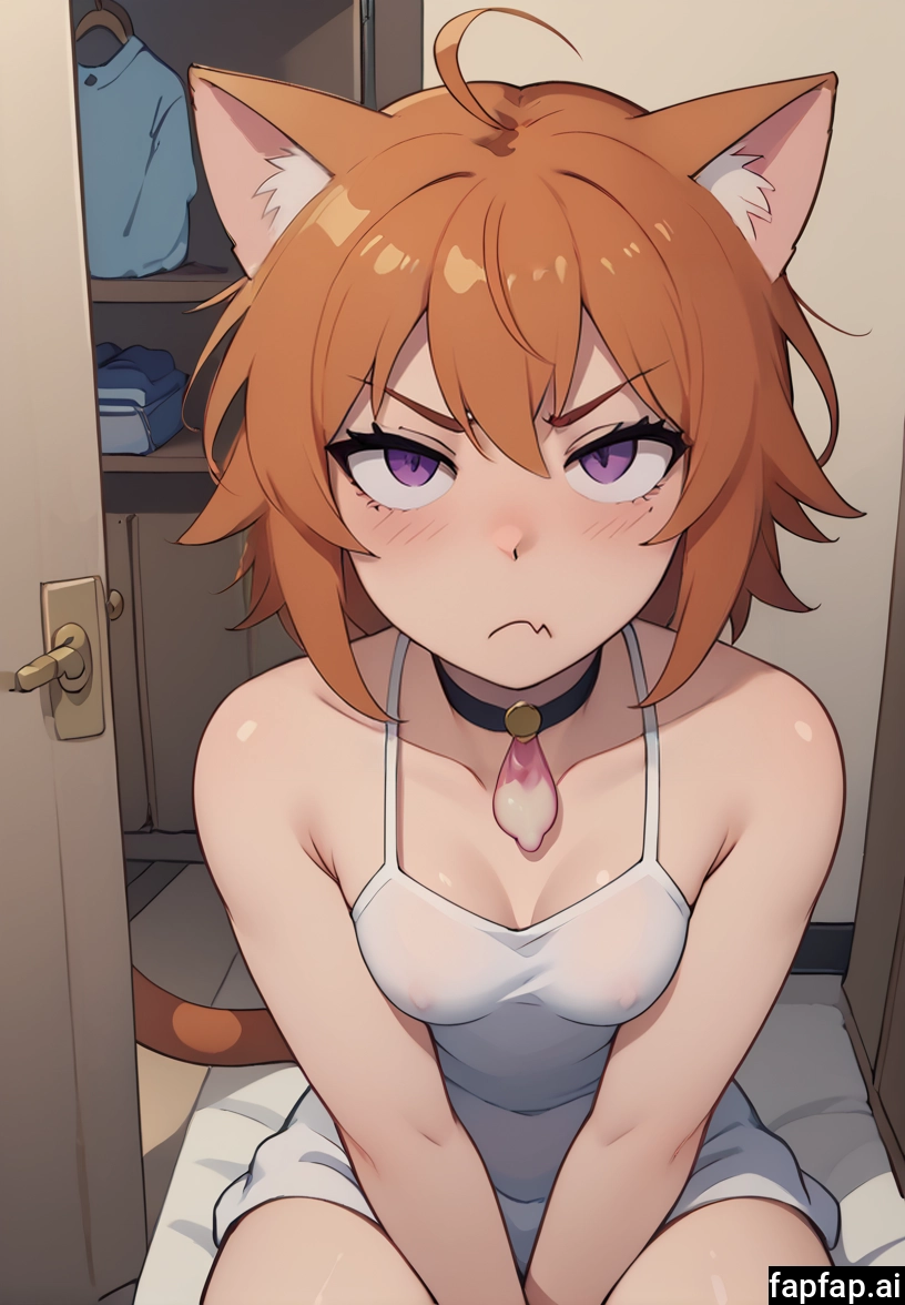 1girl, animal ears, breasts, condom, used condom, cat ears · Yamete.gg