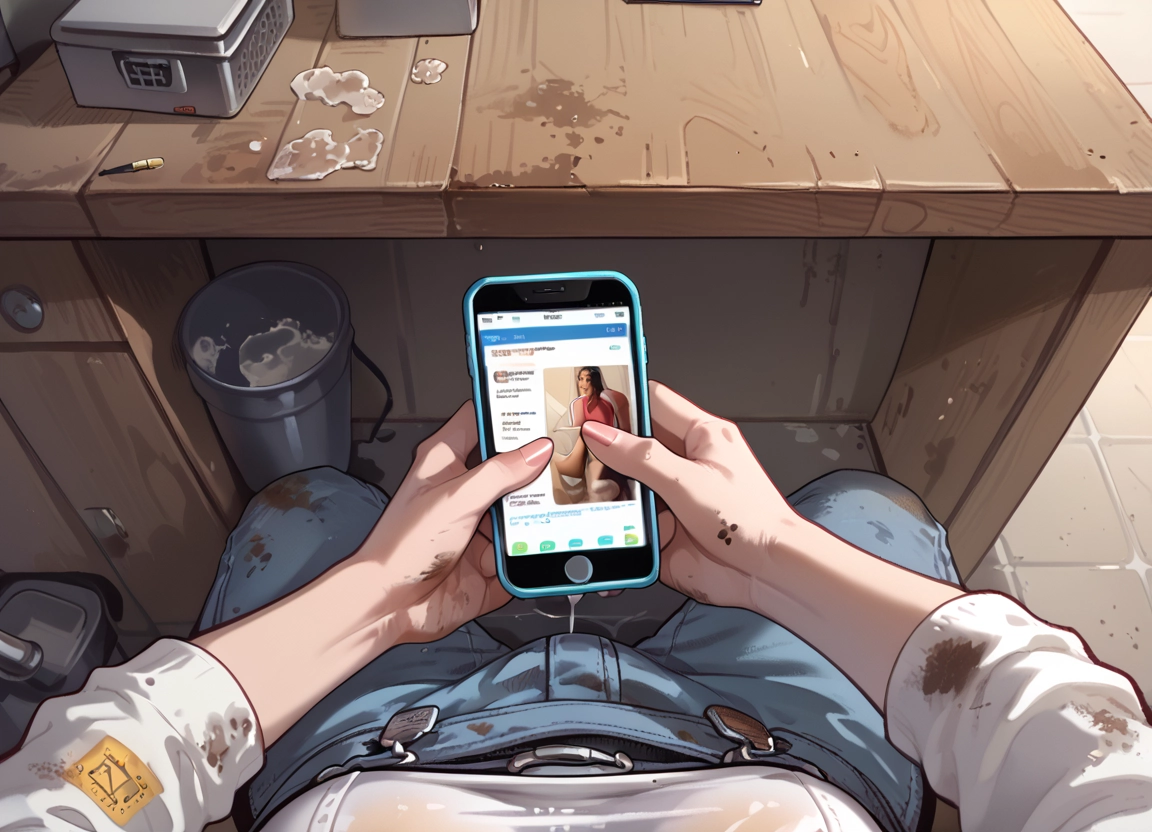 phone, holding, pov, cellphone, smartphone, 1girl · Yamete.gg
