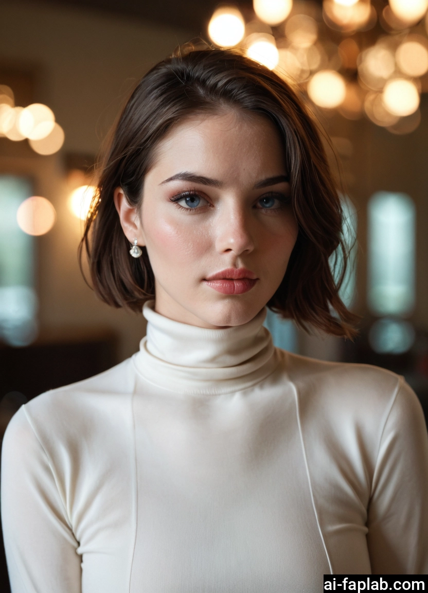 1girl, solo, jewelry, earrings, blue eyes, sweater