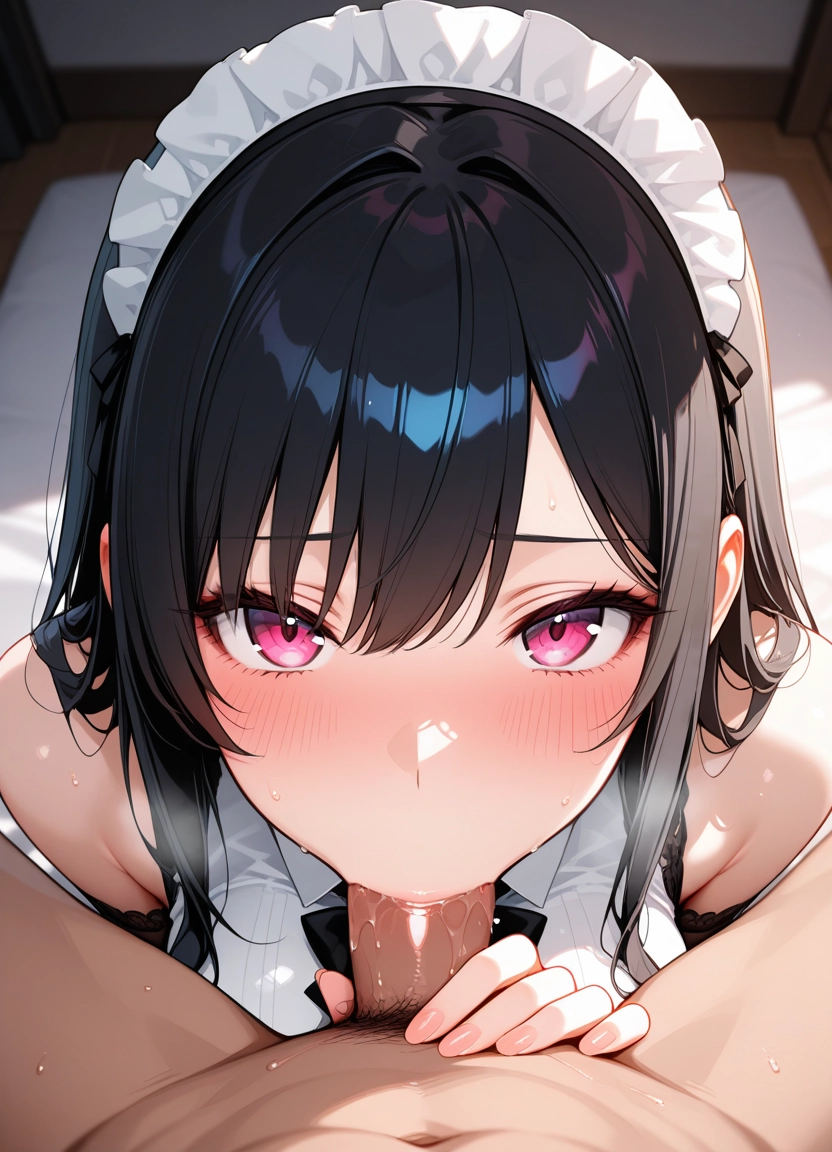 1girl, 1boy, hetero, pov, black hair, penis · Yamete.gg