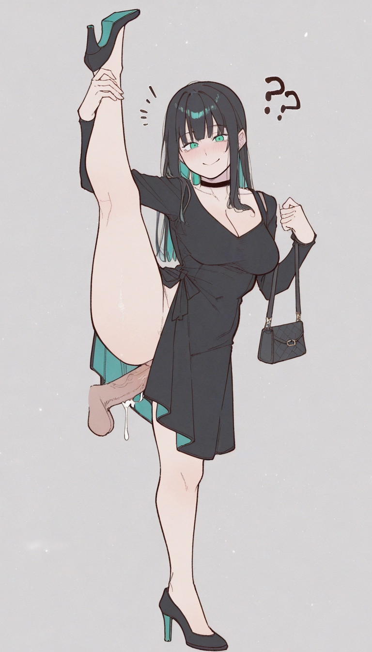 1girl, hetero, penis, breasts, high heels, ? · Yamete.gg