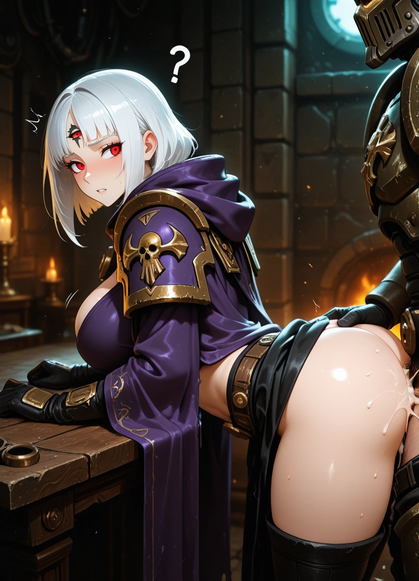 1girl, 1boy, breasts, red eyes, sex, hetero