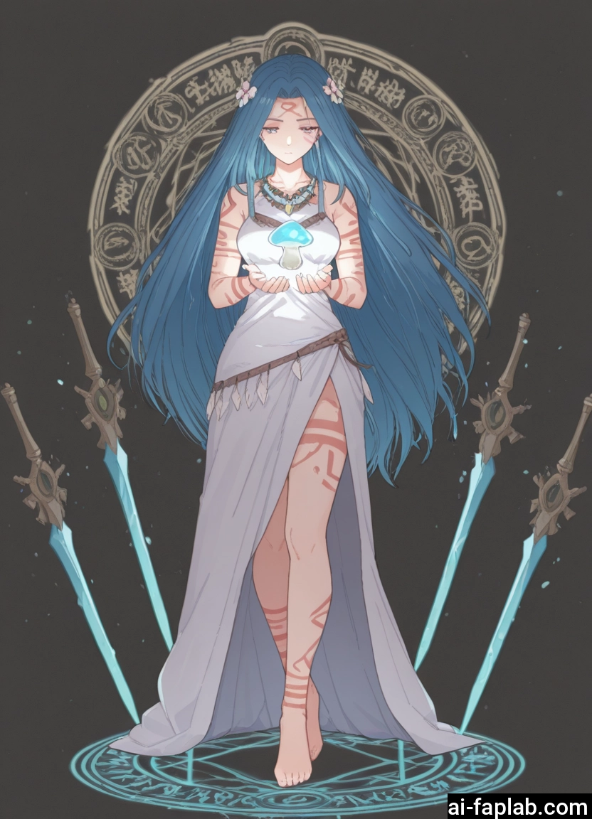 1girl, long hair, weapon, dress, solo, hair ornament · Yamete.gg