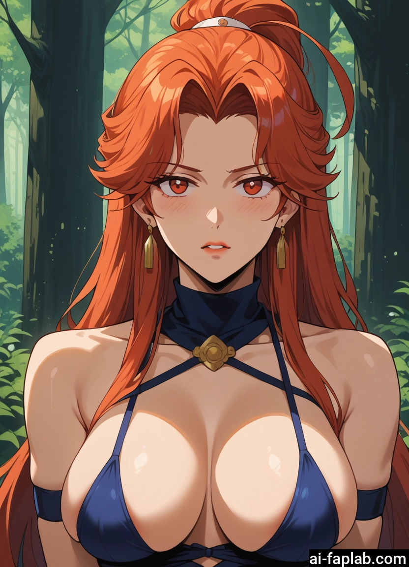 breasts, 1girl, jewelry, earrings, long hair, large breasts