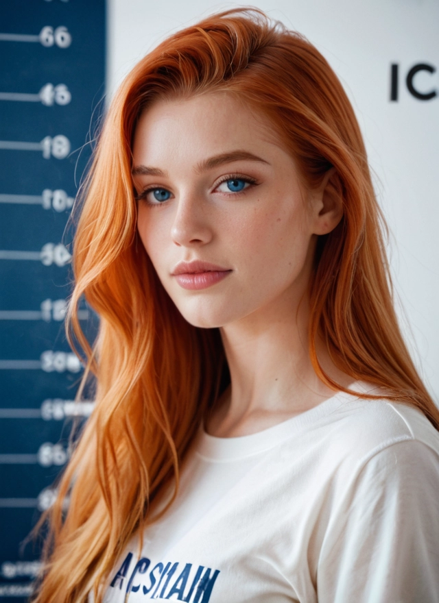 1girl, solo, blue eyes, long hair, shirt, looking at viewer · Yamete.gg