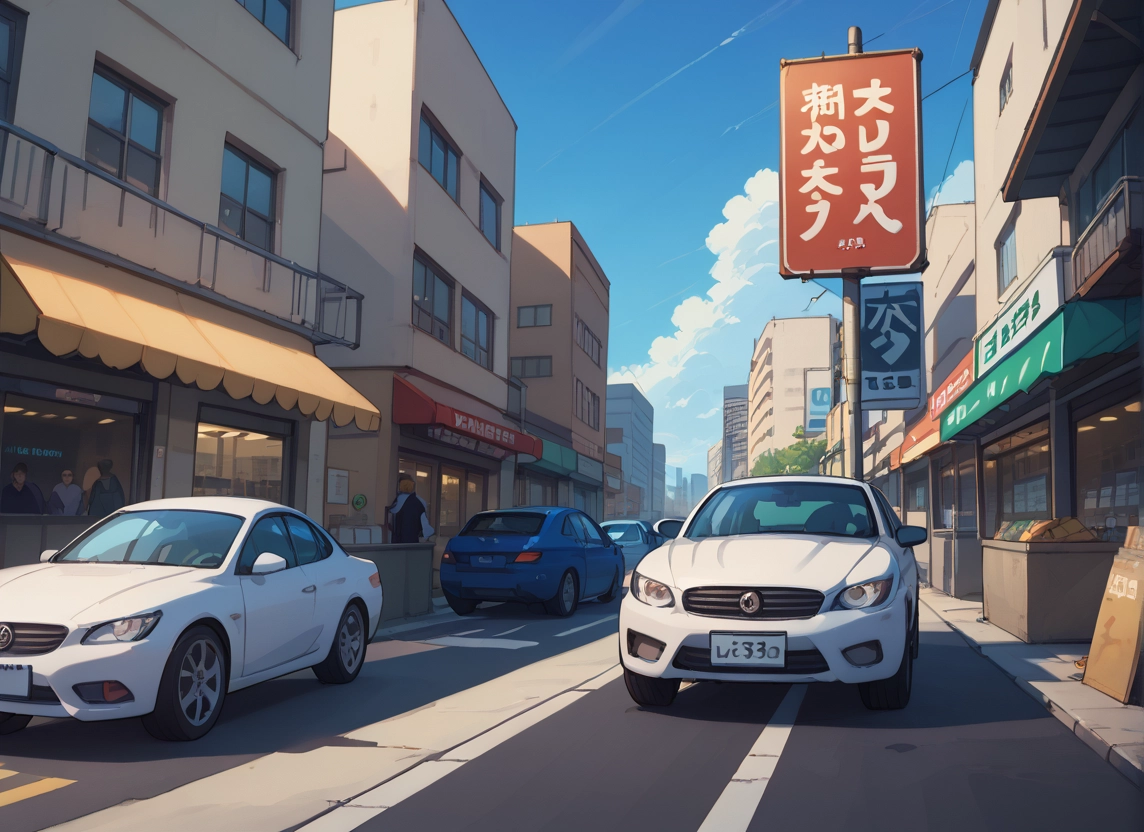 car, ground vehicle, motor vehicle, road, outdoors, vehicle focus · Yamete.gg