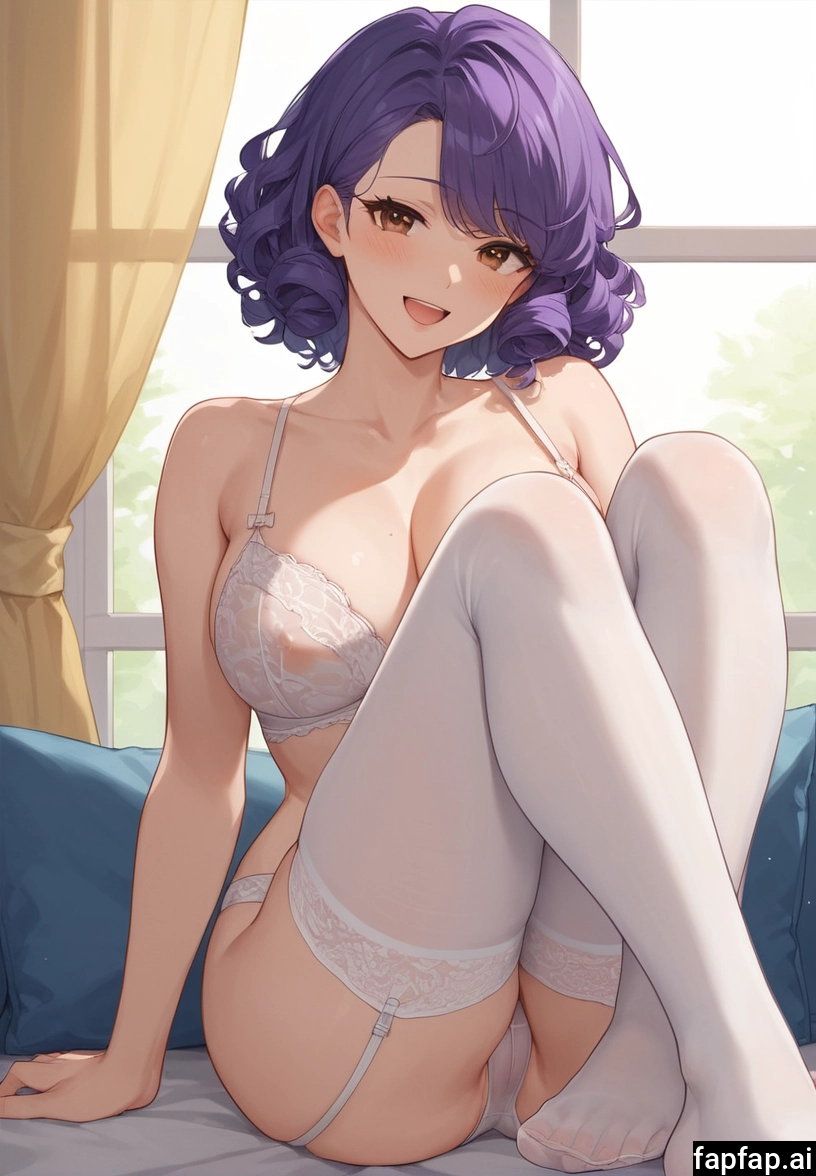 1girl, solo, breasts, underwear, thighhighs, bra