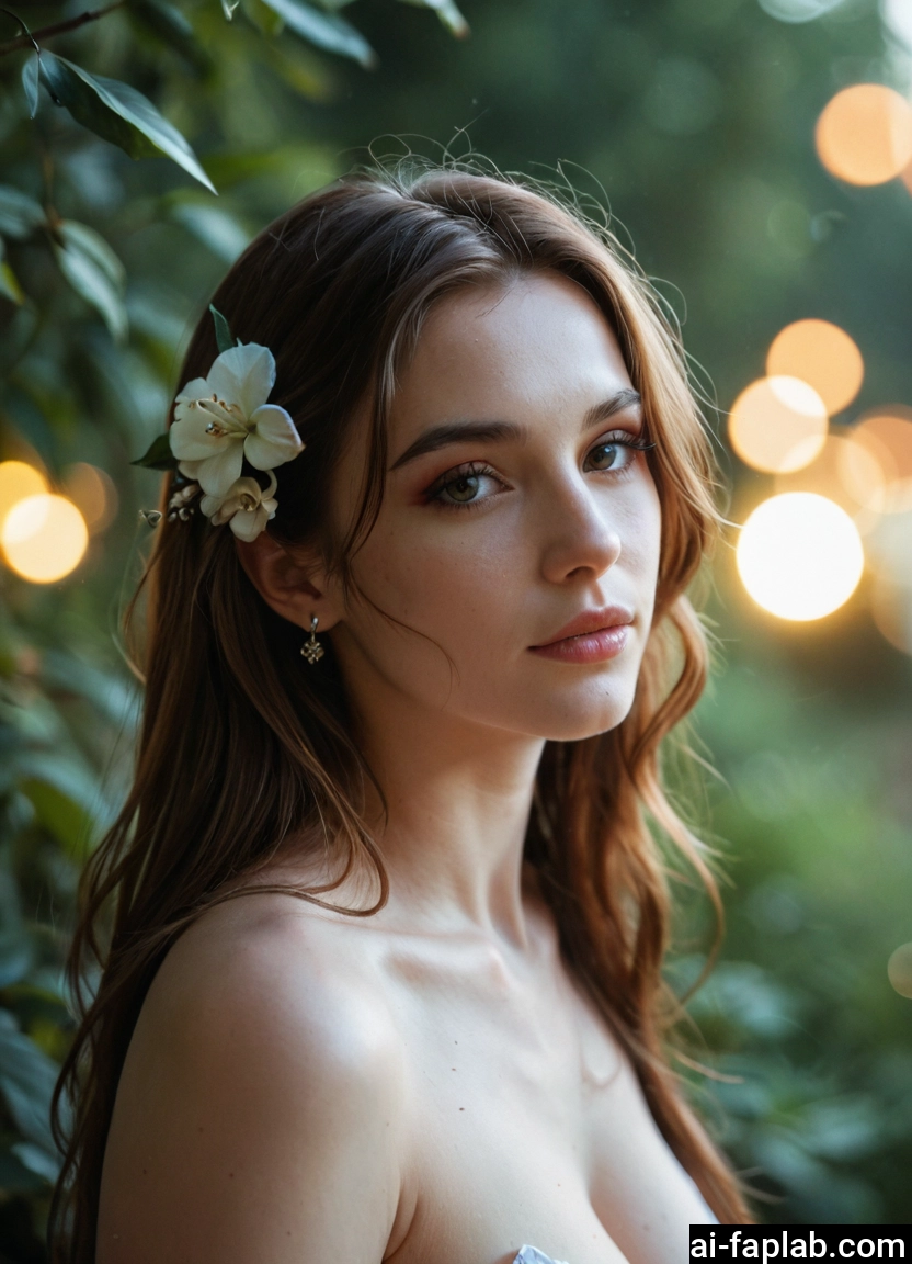 1girl, solo, hair ornament, flower, jewelry, hair flower