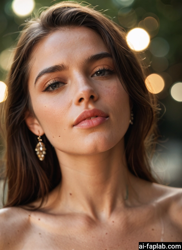 1girl, solo, jewelry, earrings, portrait, photo (medium) · Yamete.gg