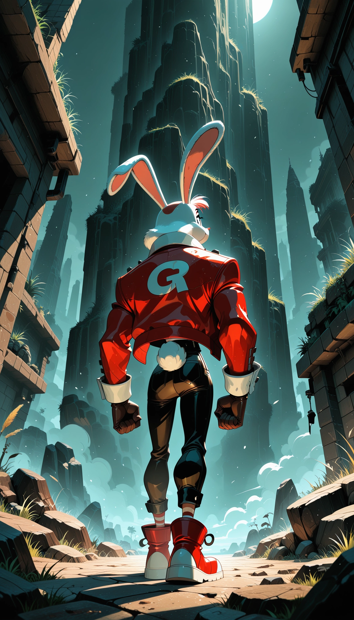 furry, rabbit tail, tail, animal ears, rabbit ears, 1boy · Yamete.gg
