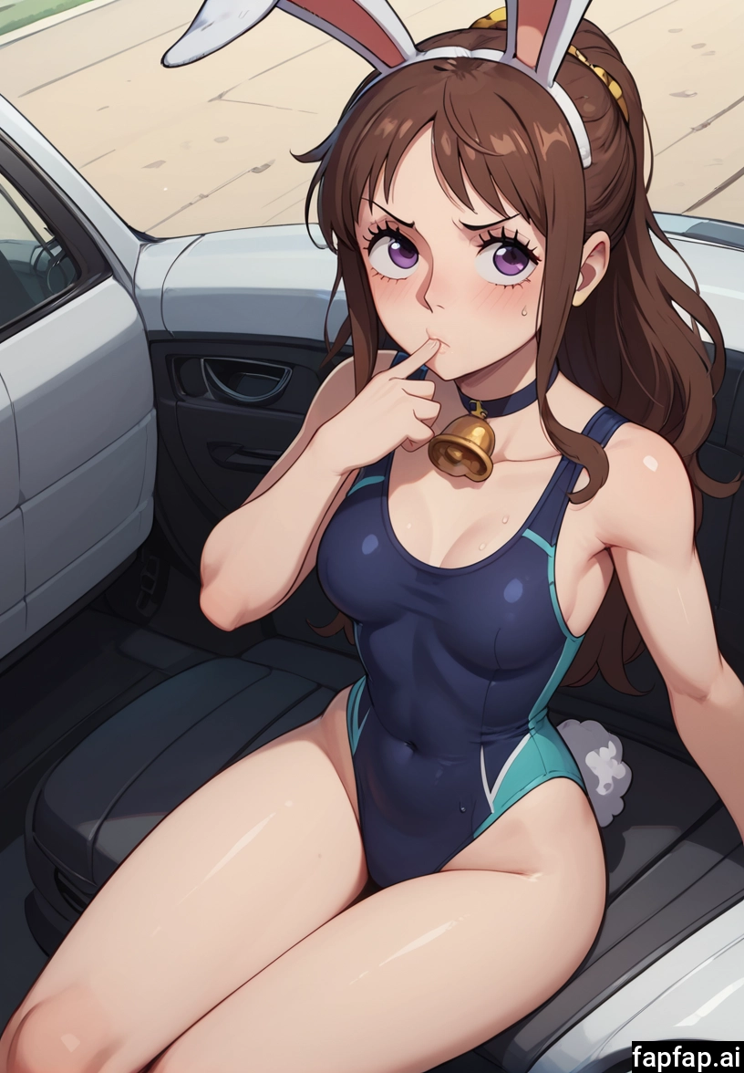 1girl, breasts, solo, swimsuit, rabbit ears, animal ears · Yamete.gg