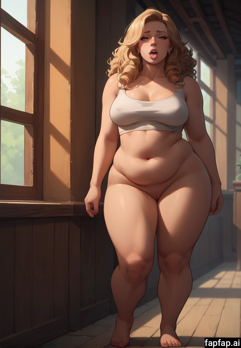 1girl, solo, breasts, thick thighs, plump, thighs