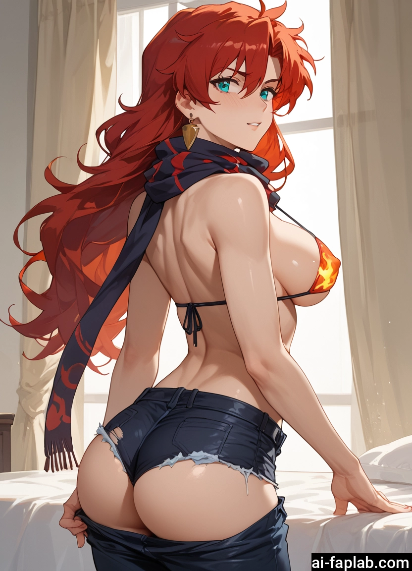 1girl, ass, breasts, swimsuit, bikini, long hair · Yamete.gg