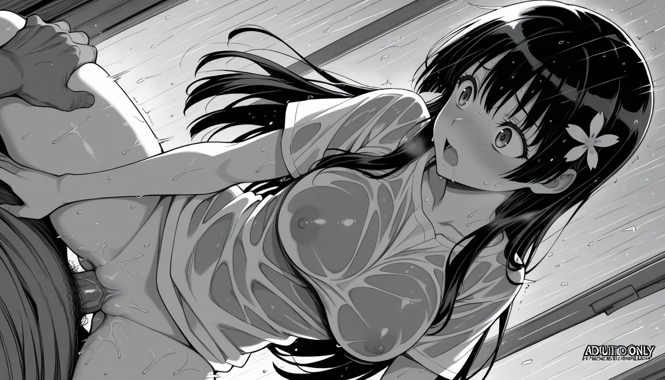 1girl, monochrome, greyscale, hetero, sex, penis · Yamete.gg