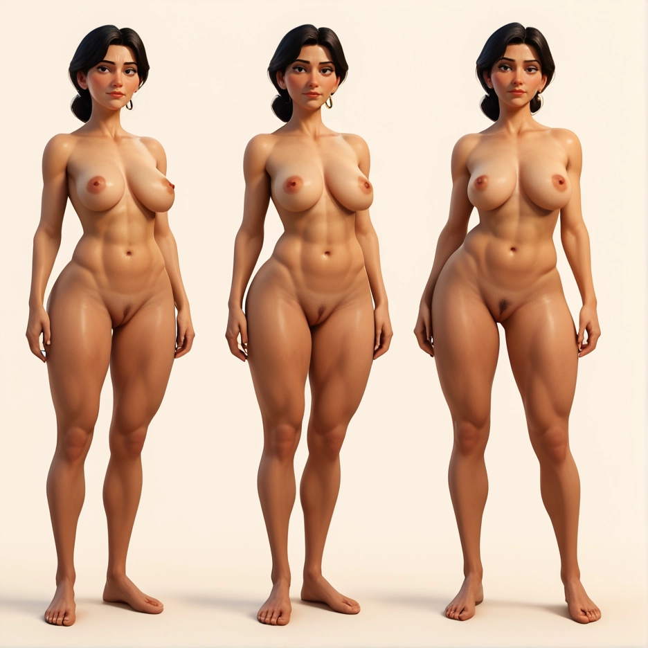1girl, breasts, nipples, nude, jewelry, earrings · Yamete.gg