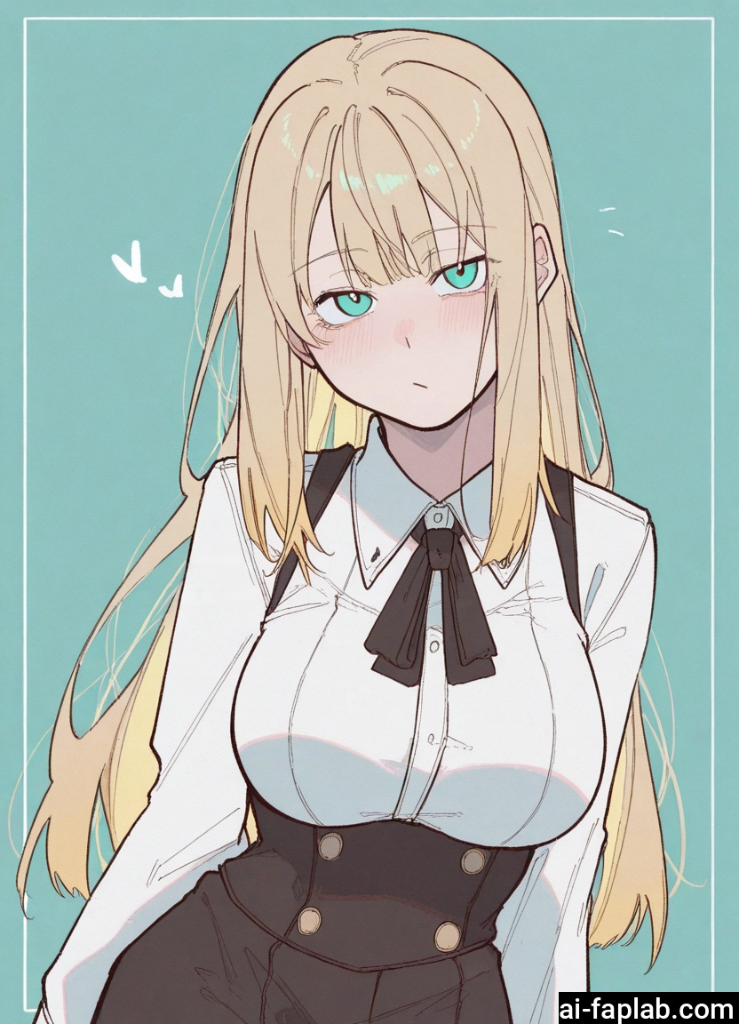 1girl, long hair, solo, blonde hair, breasts, blush · Yamete.gg