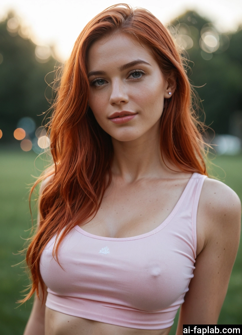1girl, solo, breasts, covered nipples, freckles, long hair