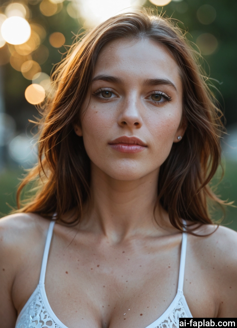 1girl, solo, breasts, freckles, brown eyes, jewelry