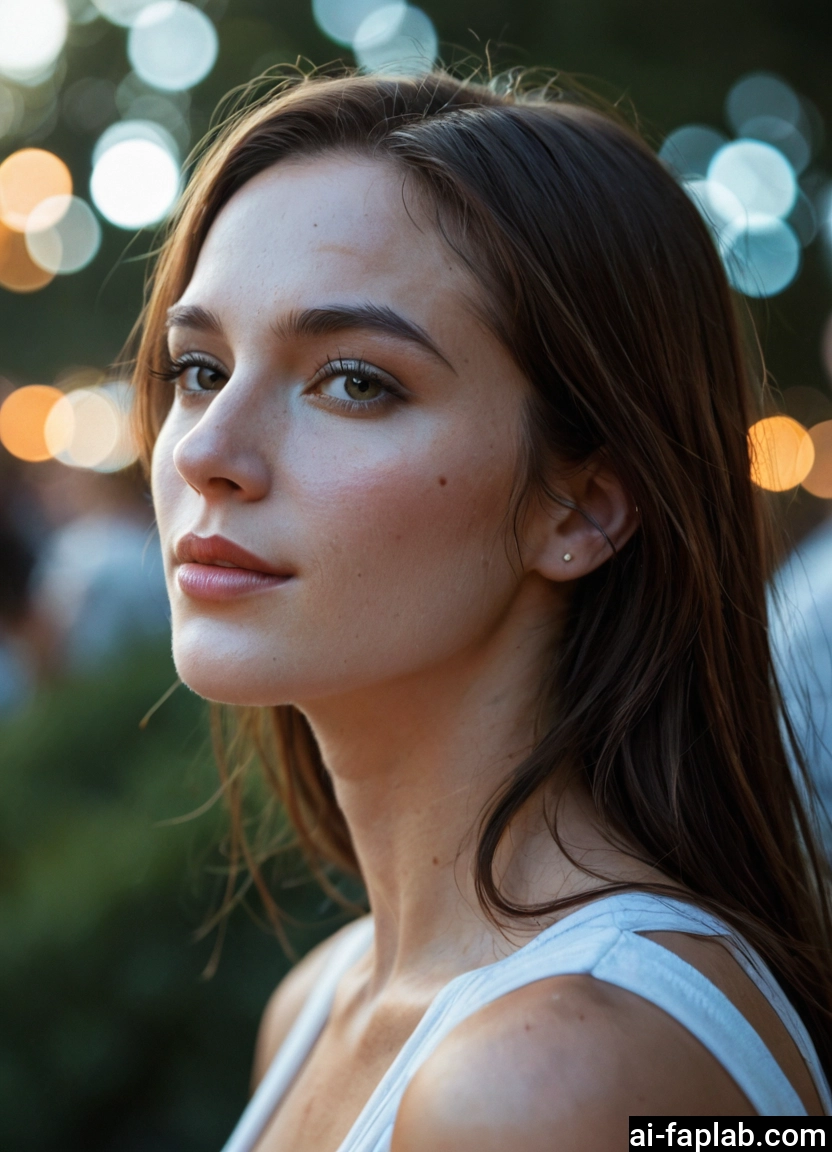 1girl, solo, brown eyes, looking at viewer, brown hair, long hair · Yamete.gg