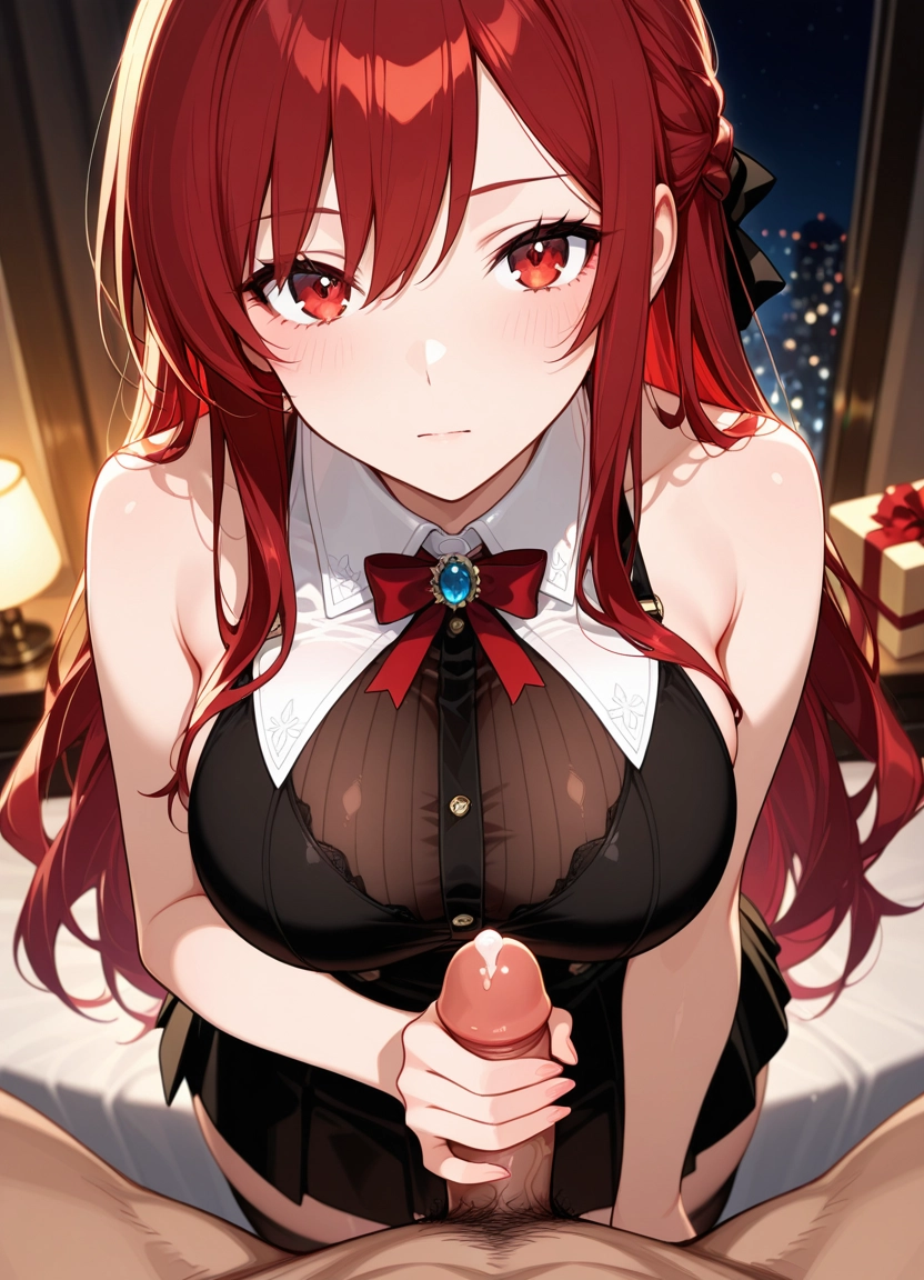 1girl, penis, breasts, hetero, long hair, 1boy · Yamete.gg