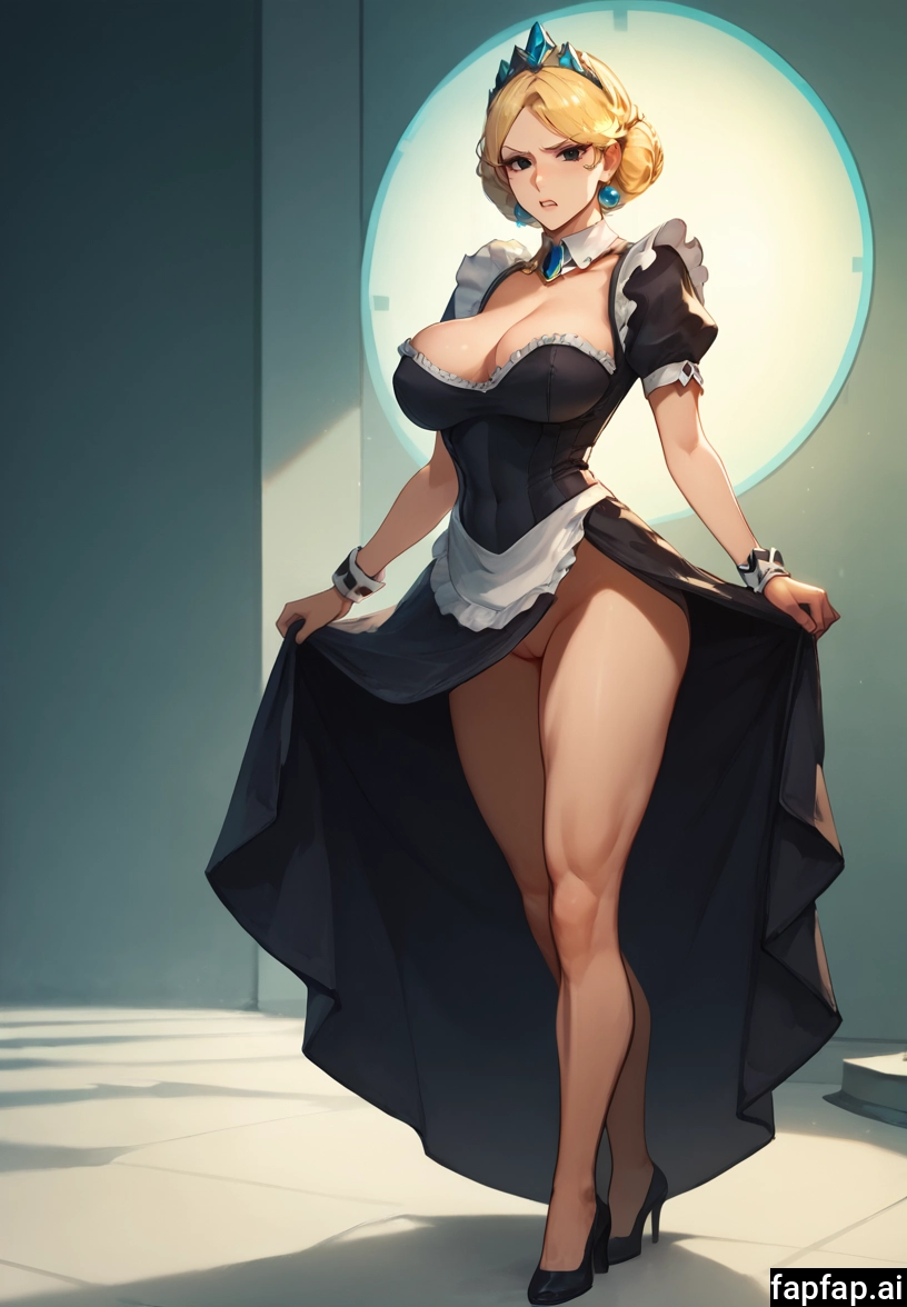 1girl, breasts, solo, blonde hair, no panties, dress · Yamete.gg
