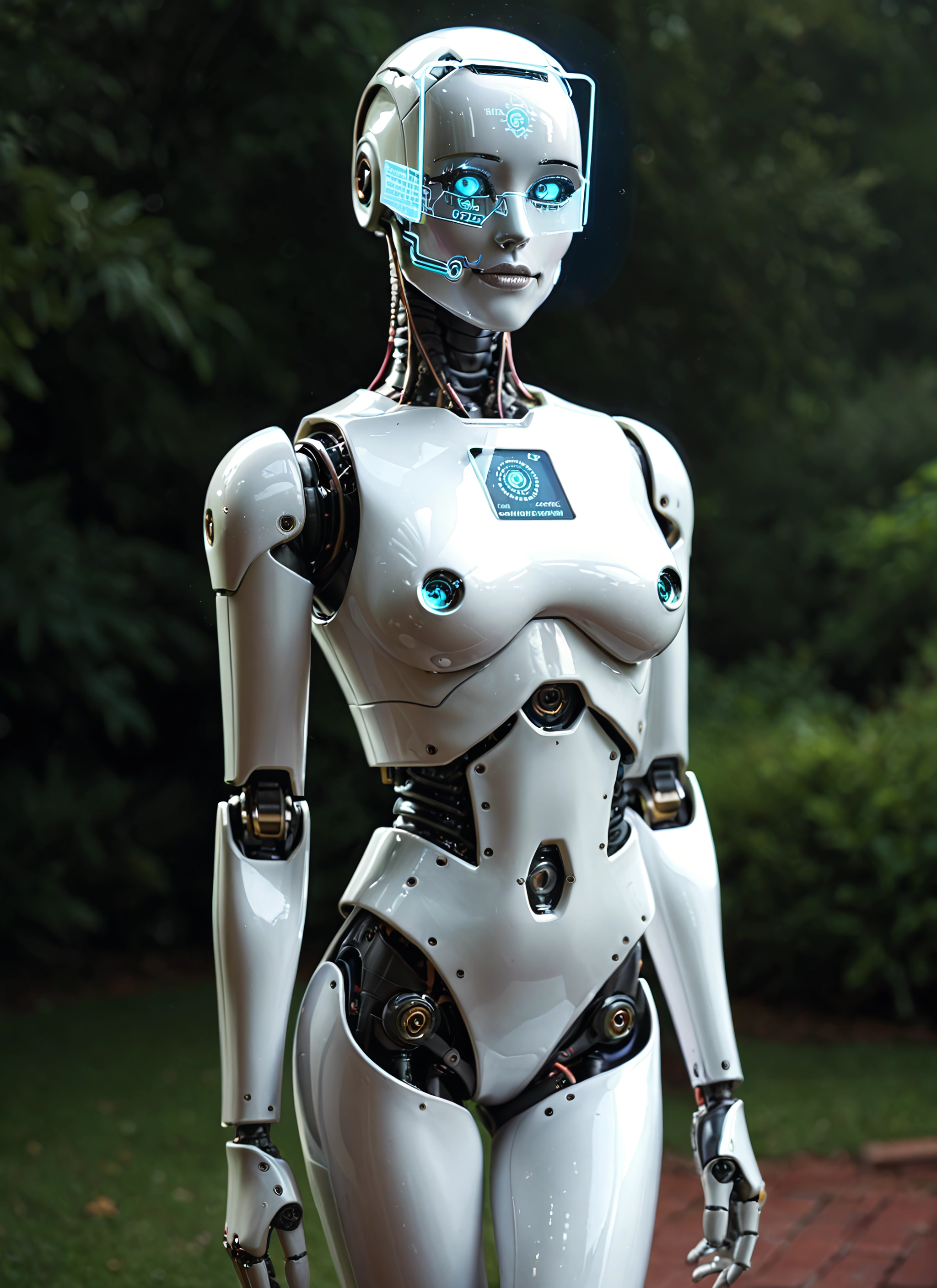 1girl, solo, robot joints, humanoid robot, breasts, joints · Yamete.gg