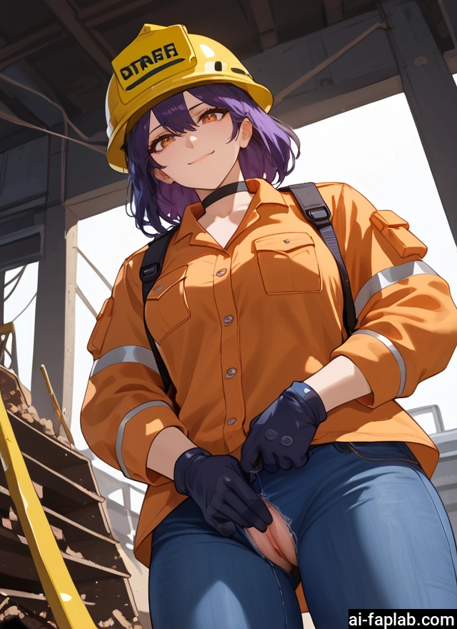 1girl, gloves, pussy, solo, pants, helmet · Yamete.gg