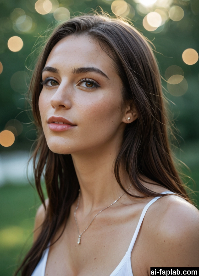 1girl, solo, jewelry, brown eyes, necklace, long hair · Yamete.gg