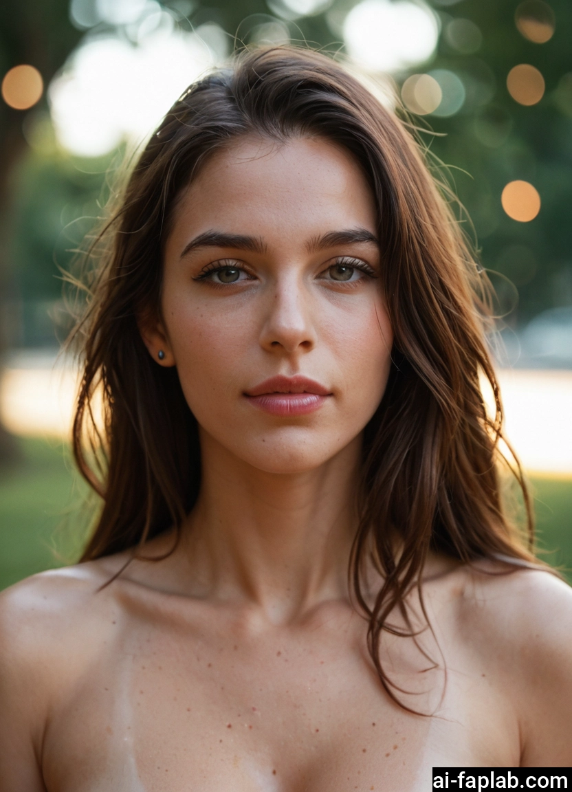 1girl, solo, jewelry, looking at viewer, brown hair, long hair · Yamete.gg