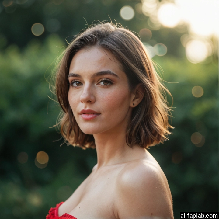1girl, solo, brown eyes, looking at viewer, breasts, short hair · Yamete.gg