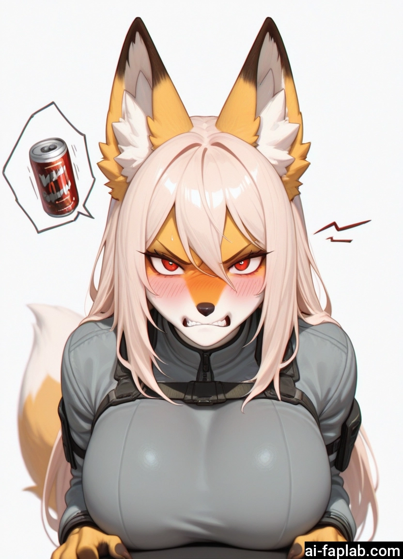 furry, 1girl, animal ears, breasts, tail, furry female · Yamete.gg