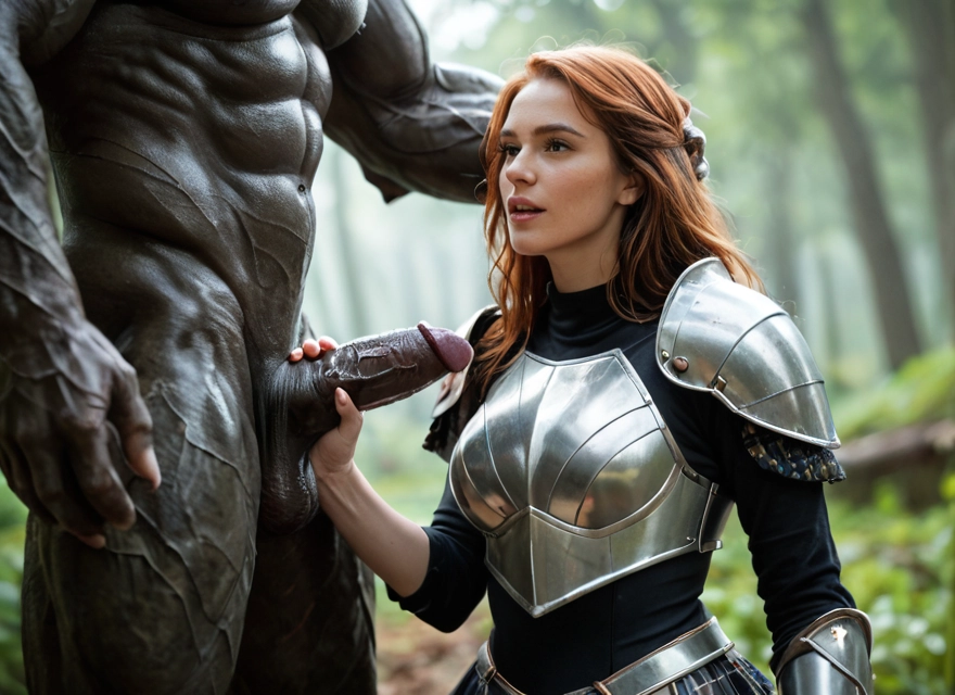 1girl, penis, hetero, 1boy, armor, censored · Yamete.gg