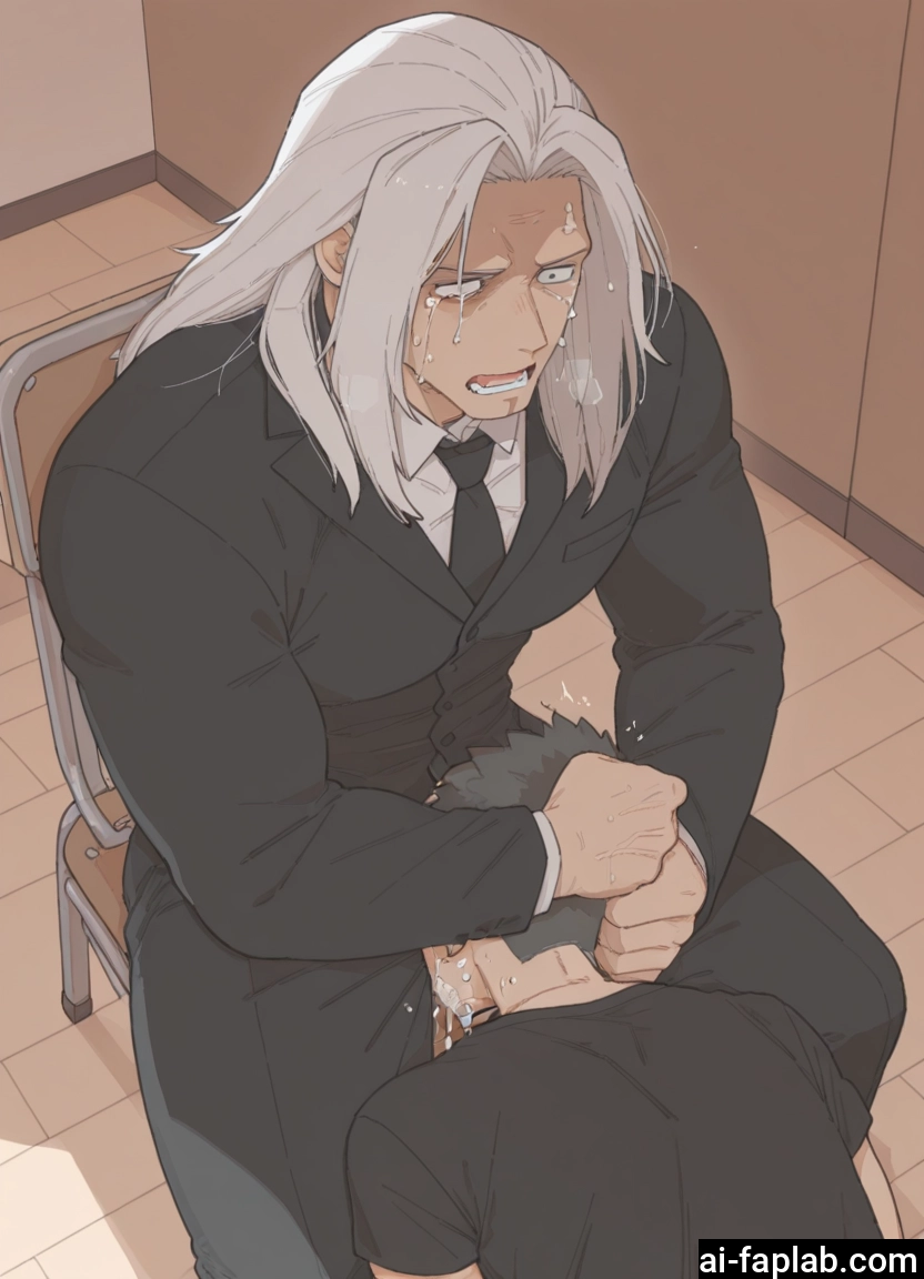 yaoi, bara, multiple boys, 2boys, male focus, necktie · Yamete.gg