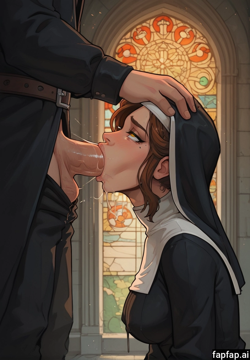 1girl, penis, hetero, church, 1boy, oral · Yamete.gg